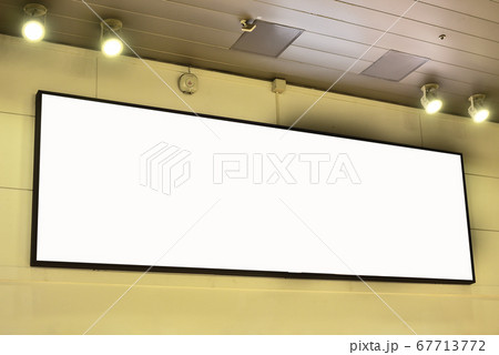 電光掲示板 スクリーン 看板の写真素材 [67713772] - PIXTA