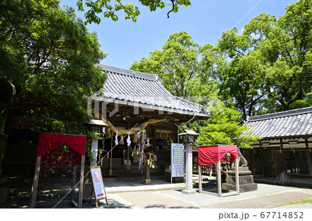 柳川市　風景　日吉神社 67714852