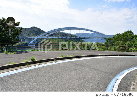 瀬戸内海、大三島の風景(サイクリング) 瀬戸内海、大三島の風景(サイクリング) 67716090