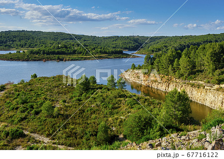 Gaia River at El Catllar reservoir, in Spain Gaia River at El Catllar reservoir, in Spain 67716122