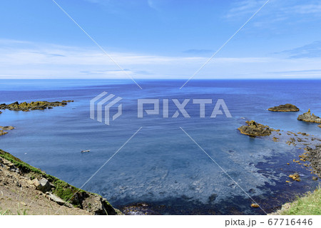 北海道　礼文島・稲穂岬 67716446