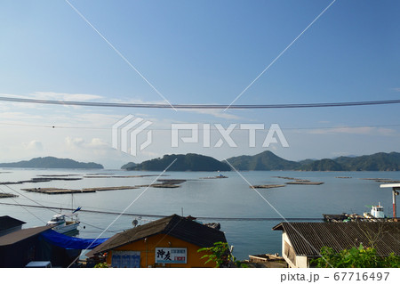 呉線の車窓、沿線の風景 67716497