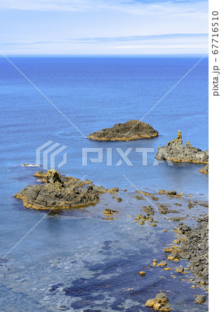 北海道　礼文島・稲穂岬 67716510