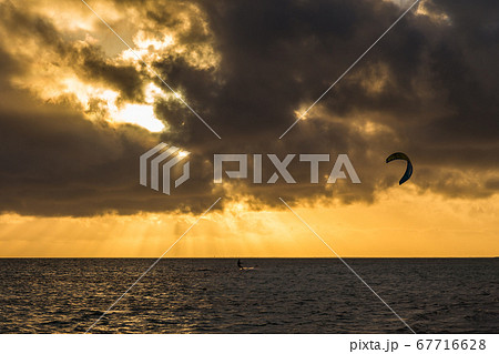 Kite surfing in Cuba 67716628