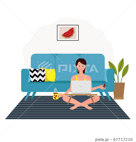 Freelance people work Freelance people work 67717210