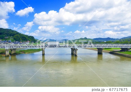 下関駅から徳山駅までの山陽本線車窓からの風景 下関駅から徳山駅までの山陽本線車窓からの風景 67717675