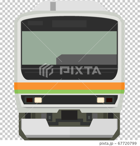 ドット絵風のE231系3000番台(八高線) ドット絵風のE231系3000番台(八高線) 67720799