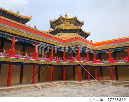 The Putuo Zongcheng Buddhist Temple, one of the Eight Outer Temples of Chengde, China 67723879
