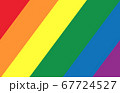 Rainbow flag movement lgbt, flat icon. Symbol of sexual minorities, gays and lesbians 67724527