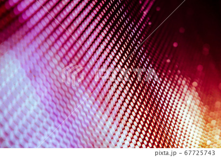 CloseUp LED blurred screen. LED soft focus 67725743