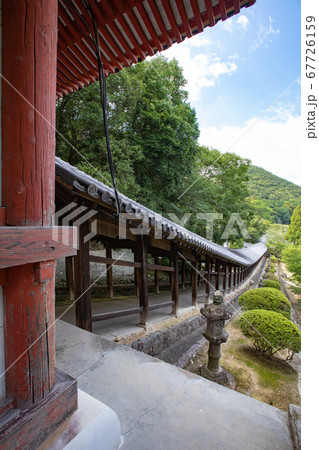 吉備津神社 全長360mの廻廊 -桃太郎伝説ゆかりの神社- 吉備津神社 全長360mの廻廊 -桃太郎伝説ゆかりの神社- 67726159