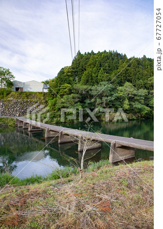 四万十川 一斗俵沈下橋 -現存最古の四万十川沈下橋- 67727054