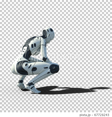 AI robot female android android perming3DCG illustration material AI robot female android android perming3DCG illustration material 67728243