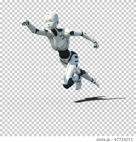 AI機器人女android android perming3DCG插畫素材 AI機器人女android android perming3DCG插畫素材 67728253