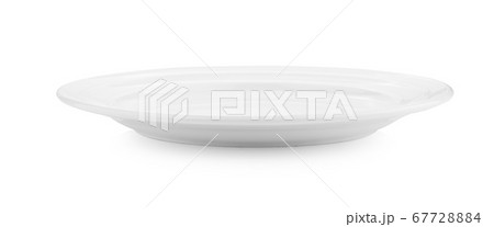 ceramic plate on white background 67728884