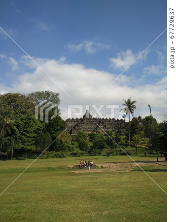 borobudur temple and cycle 67729637