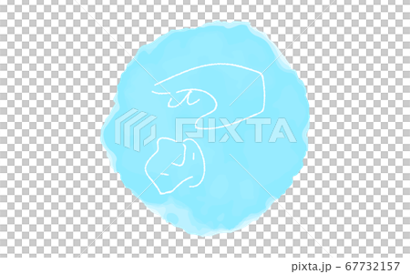 Analog handwriting style loose touch icon: littering Analog handwriting style loose touch icon: littering 67732157