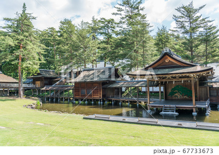 身曾岐神社の瑞祥宮（能舞台） 67733673