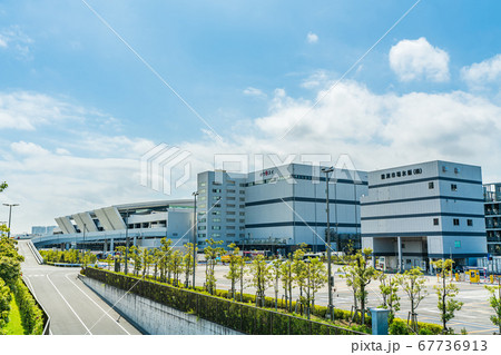 東京の都市風景 豊洲市場 有明北橋門 東京の都市風景 豊洲市場 有明北橋門 67736913