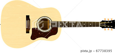 アコースティックギター2 1 Epsのイラスト素材