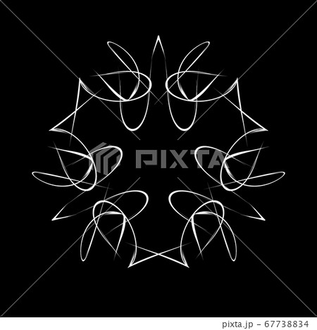 美しい三角形　20200724_903-005m モノクロ 67738834