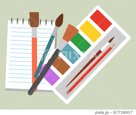 School Supplies for Studying, Pencil and Tassels 67738937