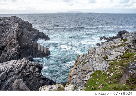 The coastline at Dawros in County Donegal - Ireland. The coastline at Dawros in County Donegal - Ireland. 67739024