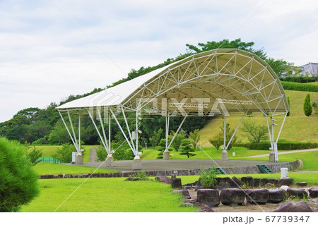 兵庫県　淡路島　ウェルネスパーク五色　高田屋嘉兵衛公園　野外ステージ 67739347