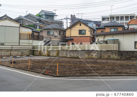 交差点の更地　立地良好 67740860
