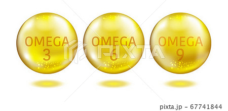 Omega acids. Healthy food supplements . dha 3, 6 and 9 organic vitamin nutrient fish oil. 67741844