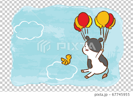 2021年 令和3年　年賀状素材 67745955