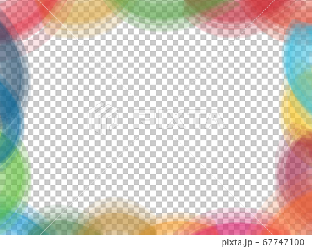 Watercolor frame of SDGs image 67747100