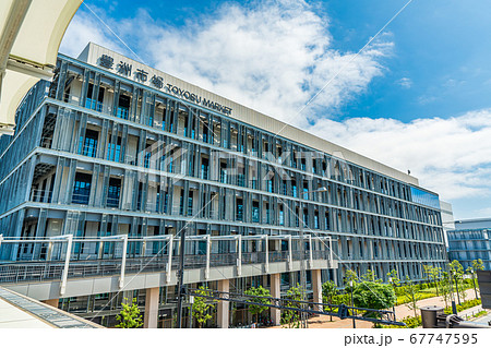 東京の都市風景 東京都中央卸売市場 豊洲市場 東京の都市風景 東京都中央卸売市場 豊洲市場 67747595