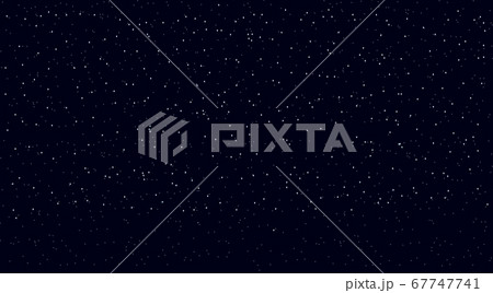 Night starry sky. Bright light of distant galaxies against blackness of space endless cosmic. 67747741