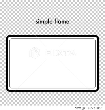 簡單的方形框架 67748045