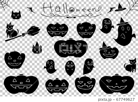 Halloween pumpkin hand-painted 67749627