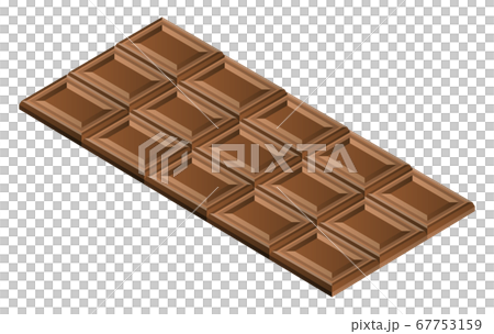 板チョコ立体 板チョコ立体 67753159