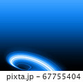 Bending light on a Gradient Blue and Dark background. 67755404