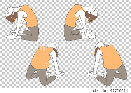 Yoga Camels pose 67756914