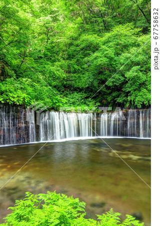 軽井沢　白糸の滝 67758632