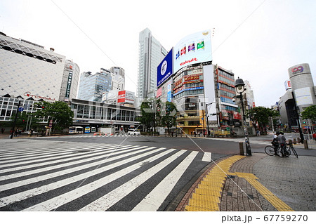 緊急事態宣言の渋谷 67759270