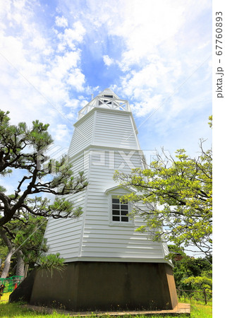 日和山公園　木造六角灯台 67760893