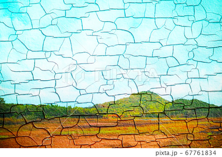 wood texture surface  and field  mountain 67761834