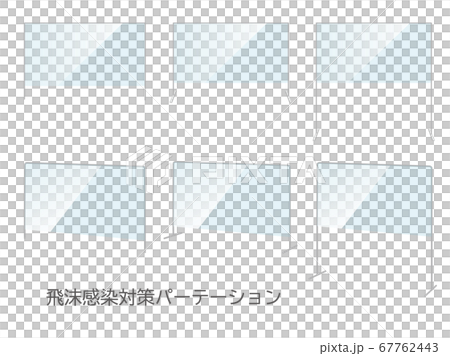 Splash infection countermeasure partition set, vector illustration set Splash infection countermeasure partition set, vector illustration set 67762443