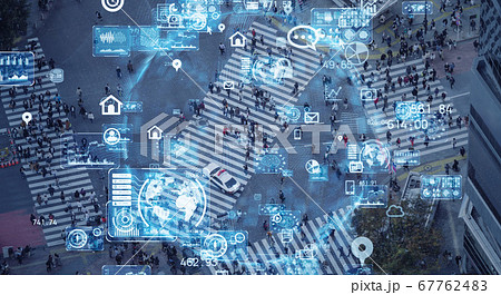 都市とテクノロジー 67762483