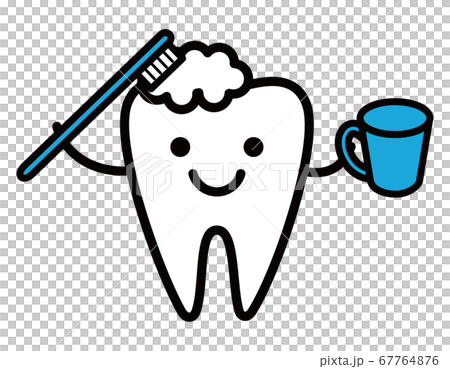 歯 キャラクター デンタル dental 歯磨き 67764876