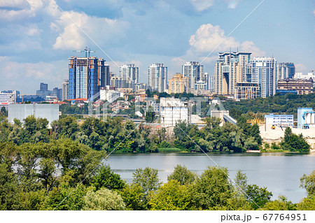 New high-rise buildings are being built  67764951