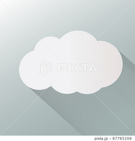 cloud icon isolated on background. Cloud flat illustration vector. eps10 format. cloud icon isolated on background. Cloud flat illustration vector. eps10 format. 67765209