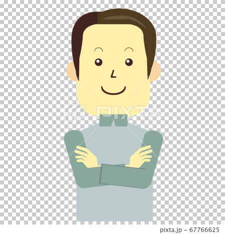 充滿自信的人,雙臂交叉 充滿自信的人,雙臂交叉 67766625