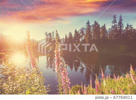 Picture lake 67768011